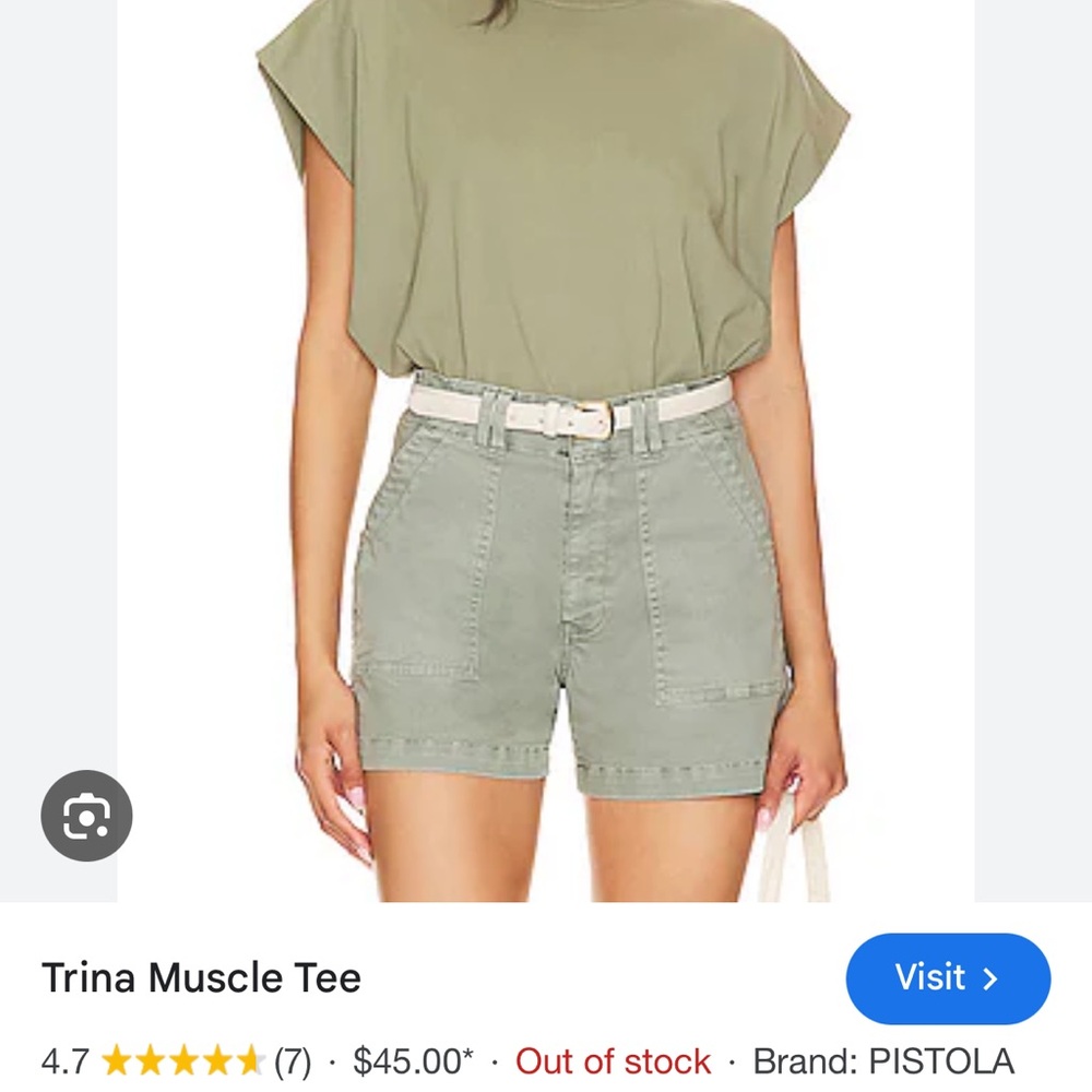 Women's Green Top - Picture 2 of 5